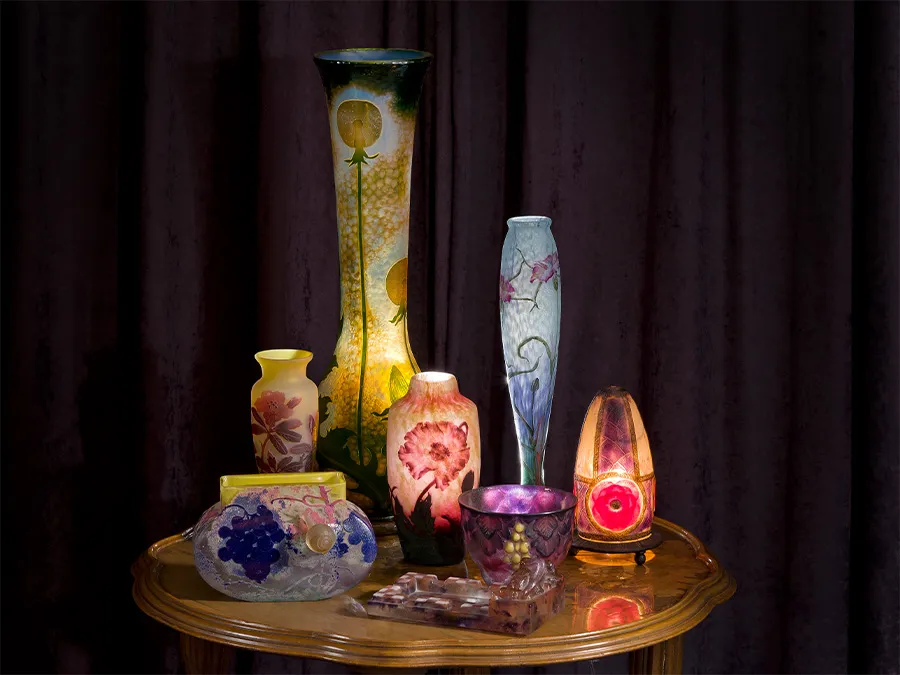 アール・ヌーヴォー期のガラス