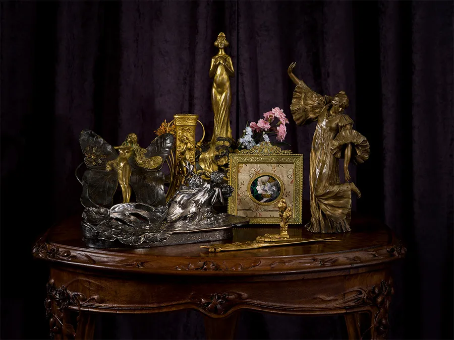 アール・ヌーヴォー期のブロンズ